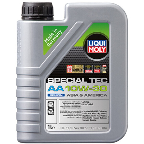 

Моторное масло Liqui Moly SPECIAL TEC AA 10W-30 BENZIN 1л (21336)