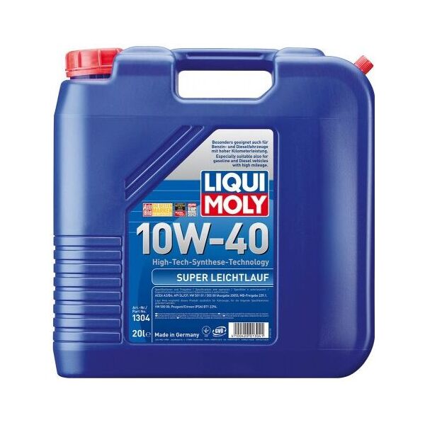 

Масло моторное Liqui Moly Super Leichtlauf 10W-40 20Л