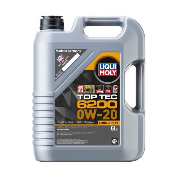 

Масло моторное Liqui Moly Top Tec 6200 0W-20 5Л