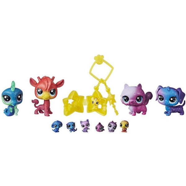 

Набор фигурок Hasbro Littlest Pet Shop 11 космических петов (E2130)