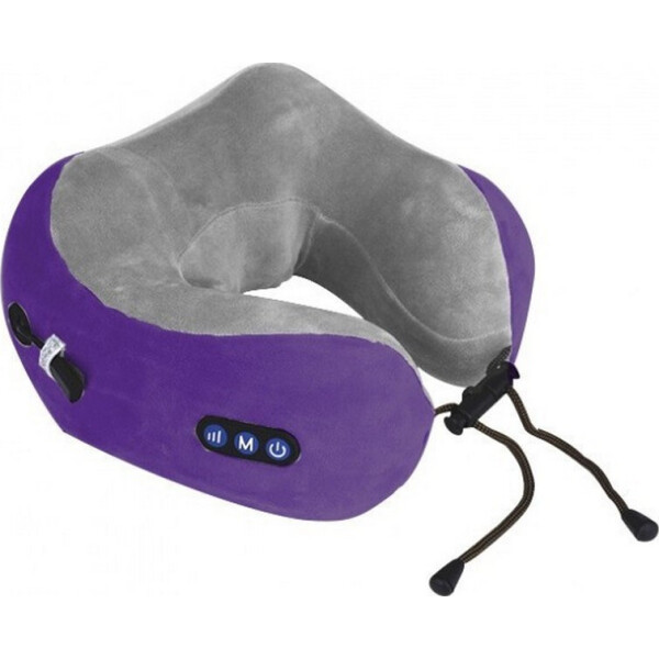 

Подушка для шеи U-Shaped Massage Pillow для шеи Серо Фиолетовый