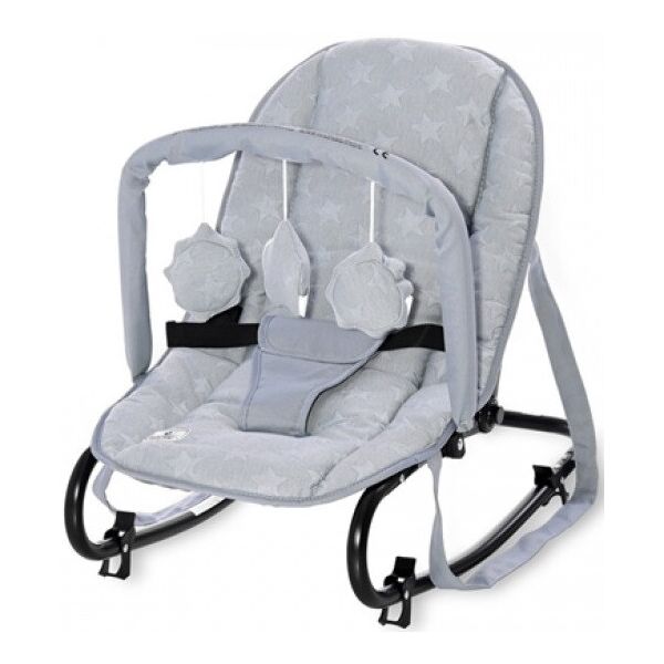 

Шезлонг Lorelli ROCK STAR LUXE (silver blue stars)