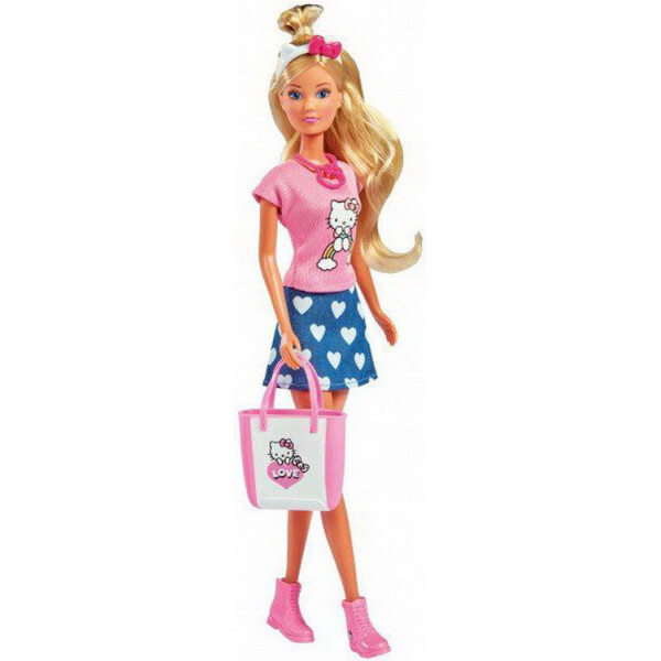 

Кукла Simba Toys Steffi Hello Kitty Летняя прогулка с аксессуарами 29 см (9283013)