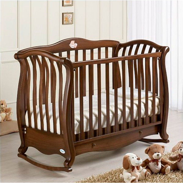

Детская кроватка Baby Italia Andrea Lux Antiqued WALNUT темный орех (ANDREA LUX ANTIQUED)