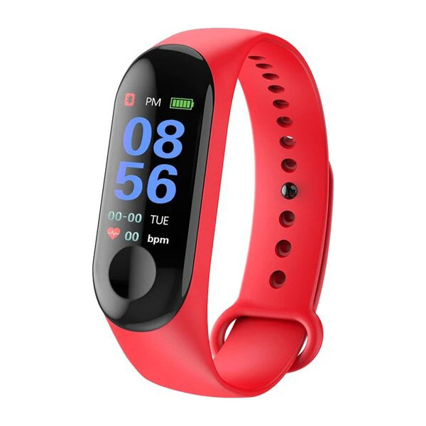 

Фитнес-браслет Smart Band M3 Red