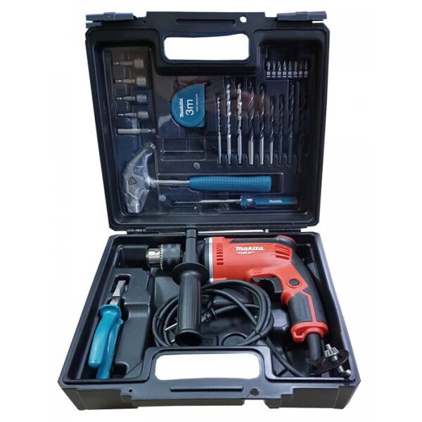 

Ударная дрель Makita M8100KX2 + аксессуары