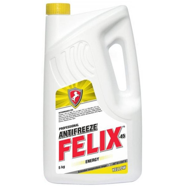 

Антифриз Felix Energy желтый 40 G 12+ 5кг