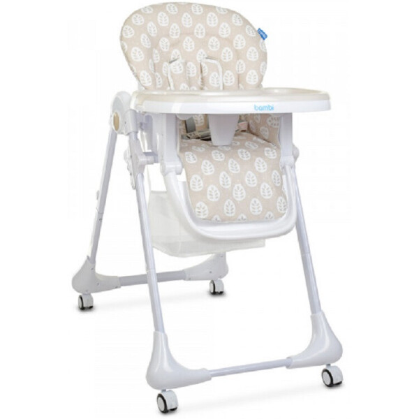 

Стульчик для кормления Bambi M 3233 (leaf beige)