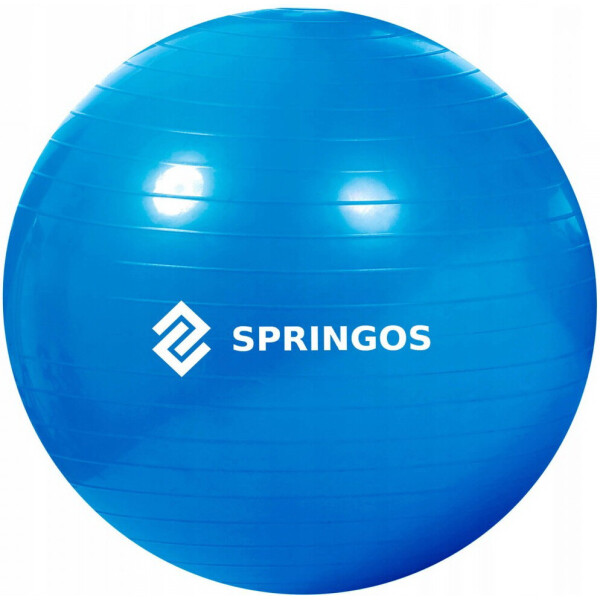 

Мяч для фитнеса (фитбол) Springos 85 см Anti-Burst FB0009 Blue