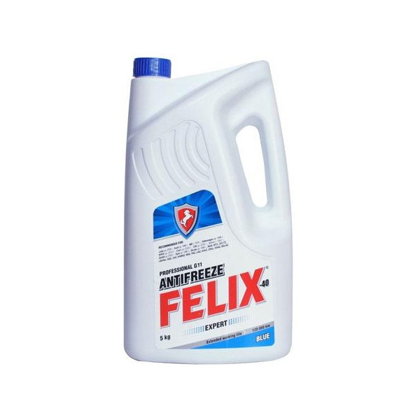 

Антифриз Felix Expert G11 синий -40°C 5кг