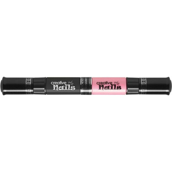 

Детский лак-карандаш для ногтей Malinos Creative Nails на водной основе (2 цвета Черный + Розовый) (MA-303013+303023)