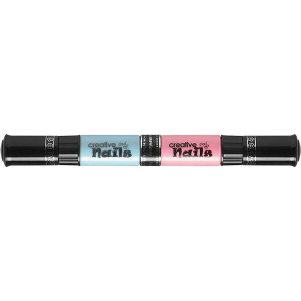 

Детский лак-карандаш для ногтей Malinos Creative Nails на водной основе (2 цвета Голубой + Розовый) (MA-303016+303023)