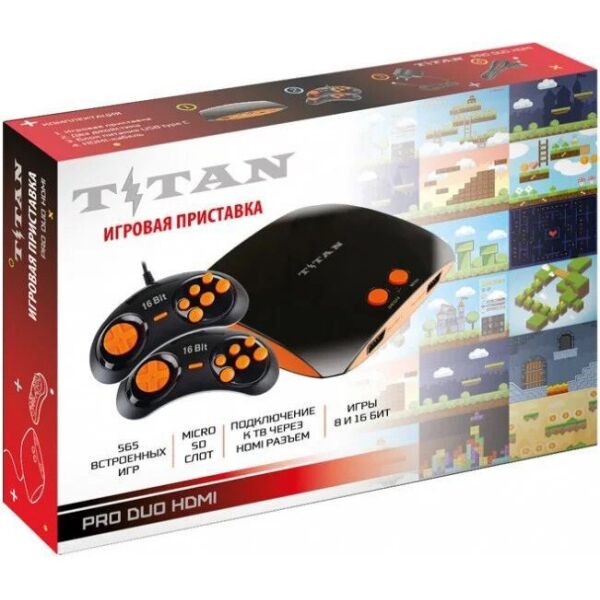 

Игровая приставка Magistr Titan 3 ORANJ (565 игр) HDMI