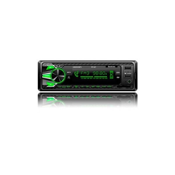 

Автомагнитола Fantom FP-327 Black/Green