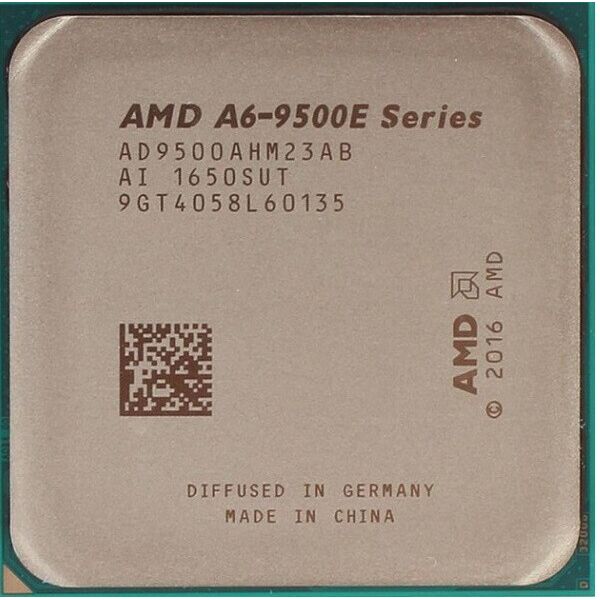 

Процессор AMD A6 X2 9500E (3GHz 35W AM4) Tray (AD9500AHM23AB)