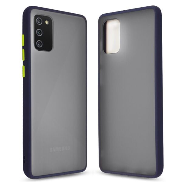 

Чехол MakeFuture Мatt Frame Blue для Samsung А02s