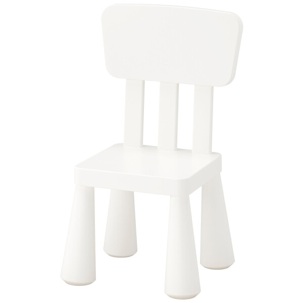 

Детский стул IKEA MAMMUT Белый (403.653.71)