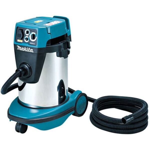 

Пылесос Makita VC3211HX1 1050В, 32л, H class, (2 шланга, 2 трубки, 2 насадки, 3 передние манжети, и др. акс.)