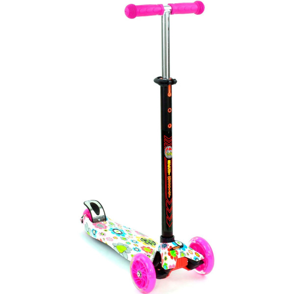 

Самокат Best Scooter MAXI Розовый в цветочки (А24660/779-1309)