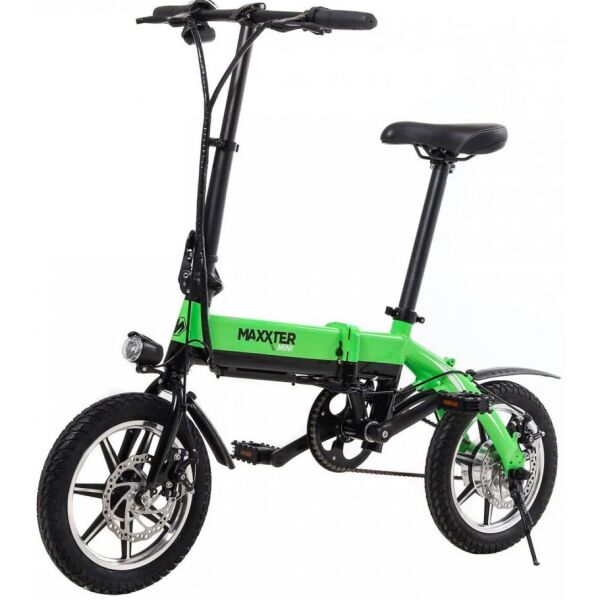 

Электровелосипед Maxxter Mini 14'' Black-Green