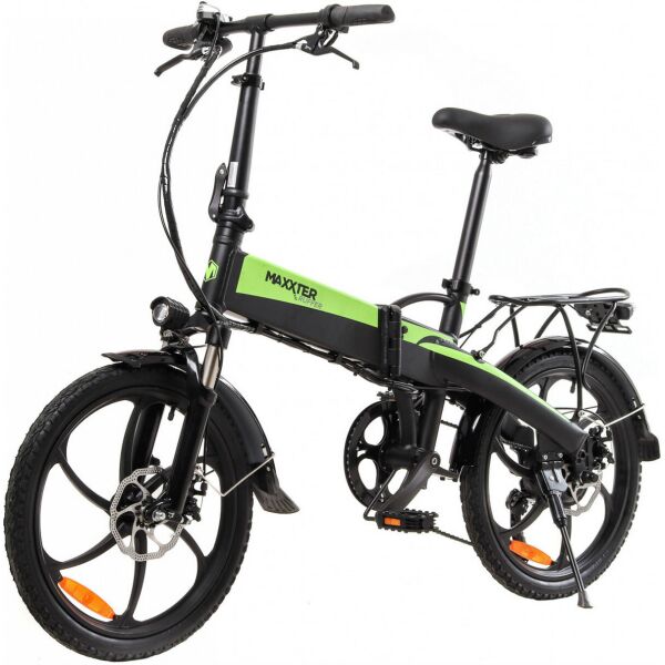 

Электровелосипед Maxxter Ruffer 20'' Black-Green