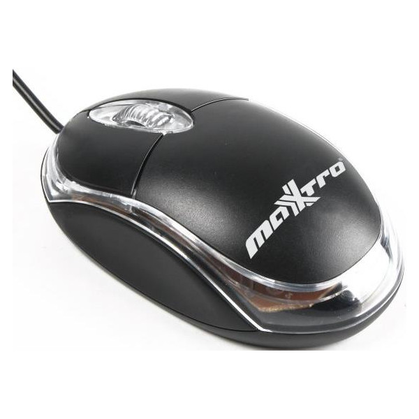 

Мышь Maxxtro Mc-107 Black/Transparent