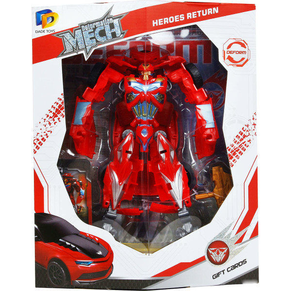 

Робот-трансформер Maya Toys Спорткар Красный (D622-E267)