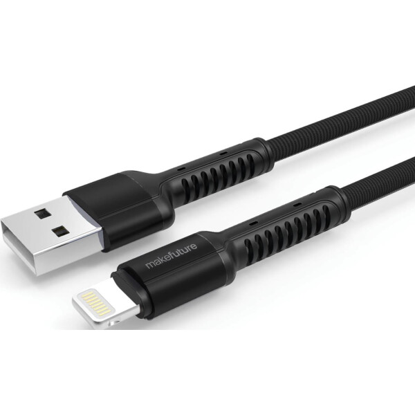 

USB-Кабель MakeFuture Lightning (2.4A) Denim Grey 1м