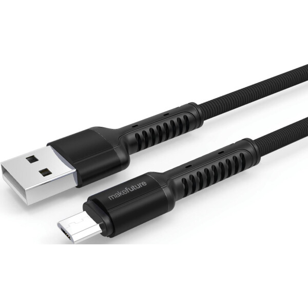 

USB-Кабель MakeFuture MicroUSB (2.4A) Denim Grey 1м