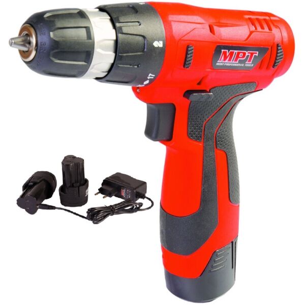 

Дрель шуруповерт аккум. 12V, Mastertool АКБ, MCDT1215.B2