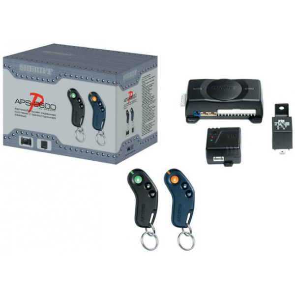 

Автосигнализация Sheriff APS-2600 без сирены