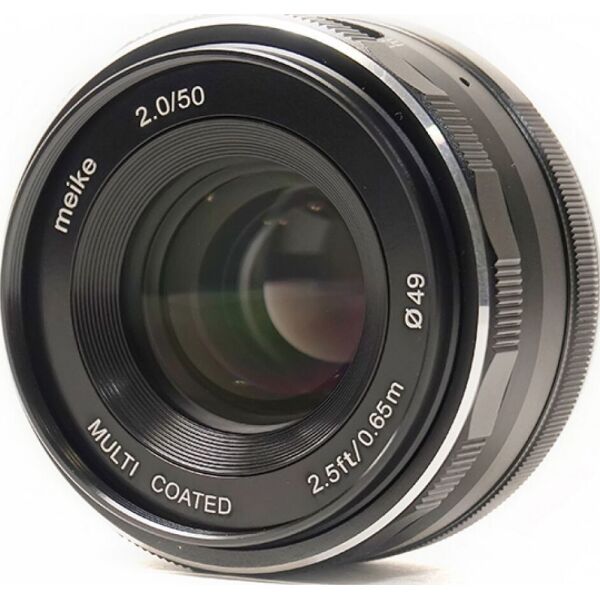 

Объектив Meike 50mm f/2.0 MC FX-mount для Fujifilm (MKEF5020)