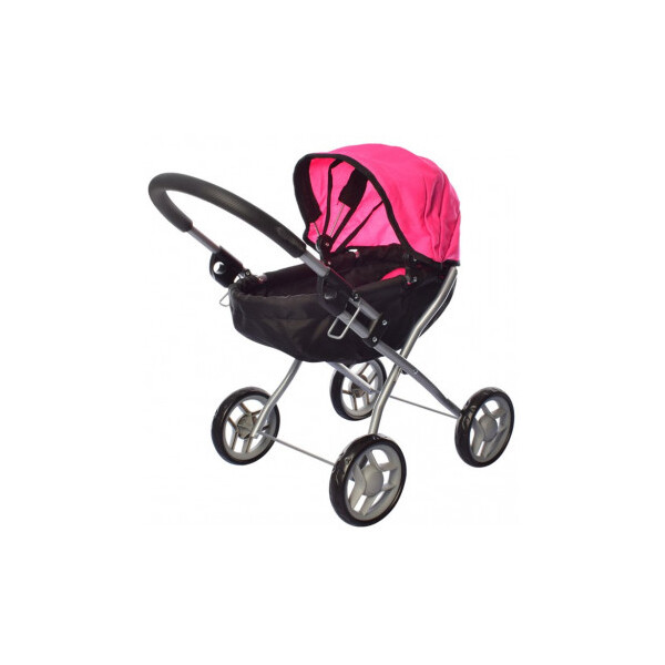 

Коляска для кукол Melogo 9325A (pink/black)