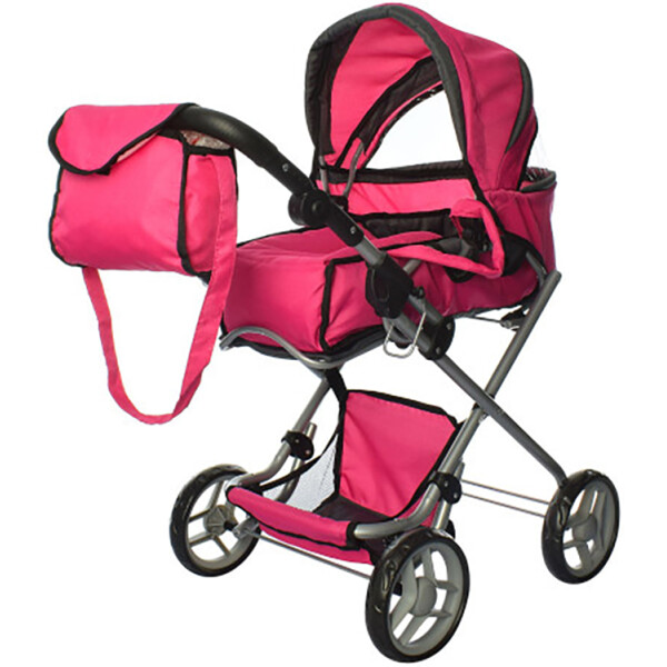 

Коляска для кукол Melogo 9333/014/9119 (pink)