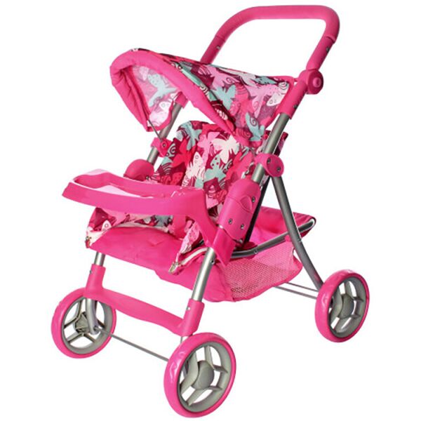 

Коляска для кукол Melogo 9337E-T/005 (pink/brown)