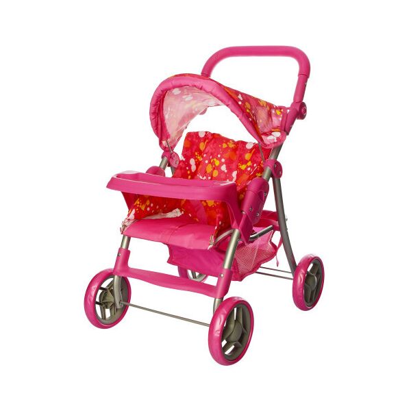 

Коляска для кукол Melogo 9337E-T/005 (pink/yellow)