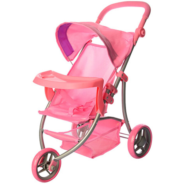 

Коляска для кукол Melogo 9377B-T (pink)