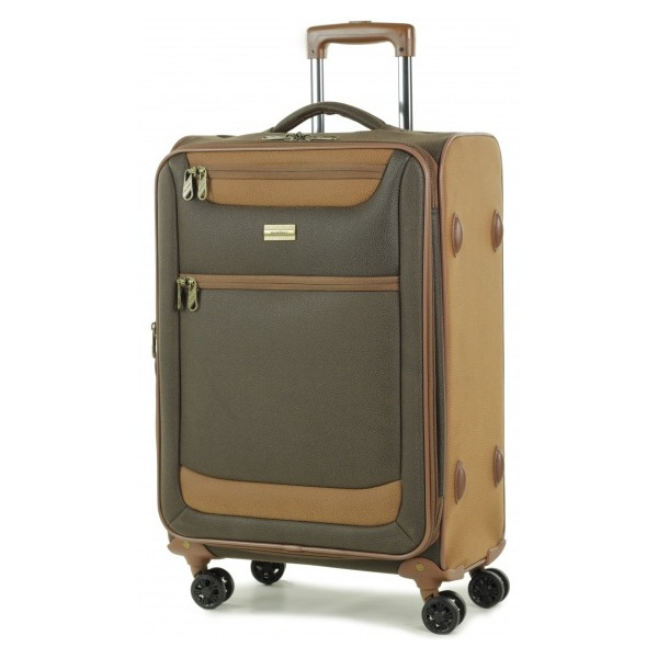 

Чемодан Members Boston (M) Dark Brown (925070)