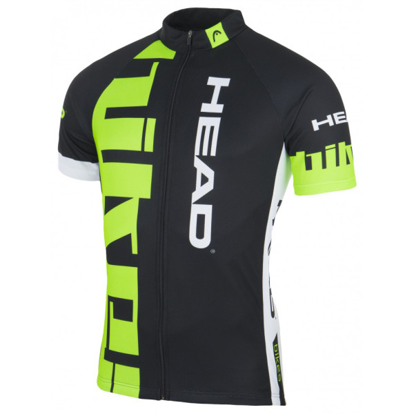 

Велокофта HEAD Men Jersey C102/M black/neon green