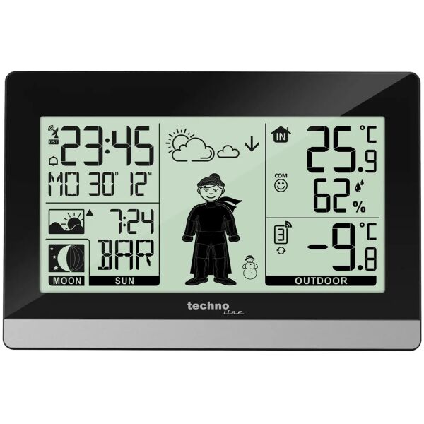 

Метеостанция Technoline WS9612 Black (DAS301185)