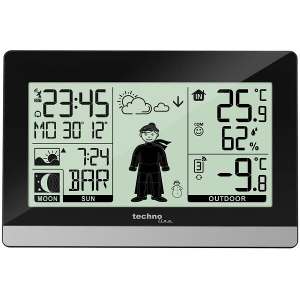 

Метеостанция Technoline WS9612 Black (WS9612)