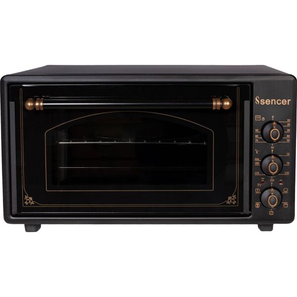 

Электрическая печь SENCER MF 46E24 Matt Black Rustic