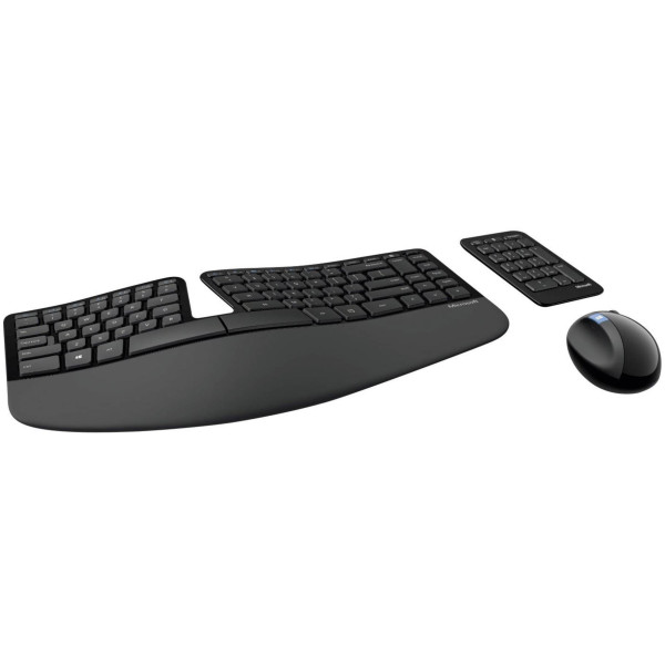 

Клавиатура Microsoft Wireless Sculpt Ergonomic Desktop (L5V-00017)