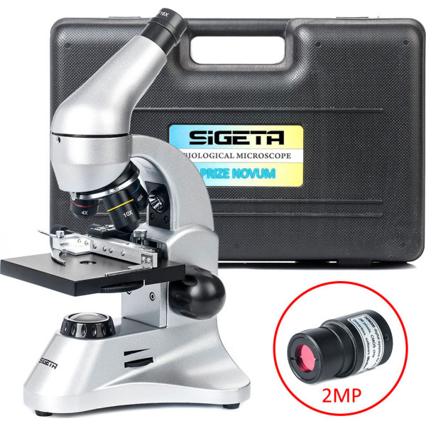 

Микроскоп SIGETA PRIZE NOVUM 20x-1280x с камерой 2Mp (в кейсе) (65244)