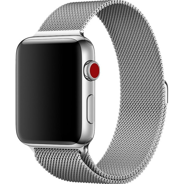

Ремешок URVOI Milanese Loop Silver для Apple Watch 42mm/44mm Series 1/2/3/4