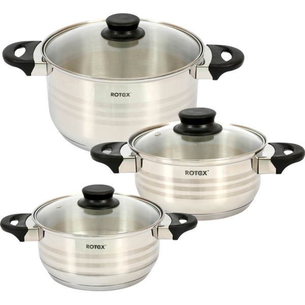 

Набор кастрюль Rotex RC022-6M Milano