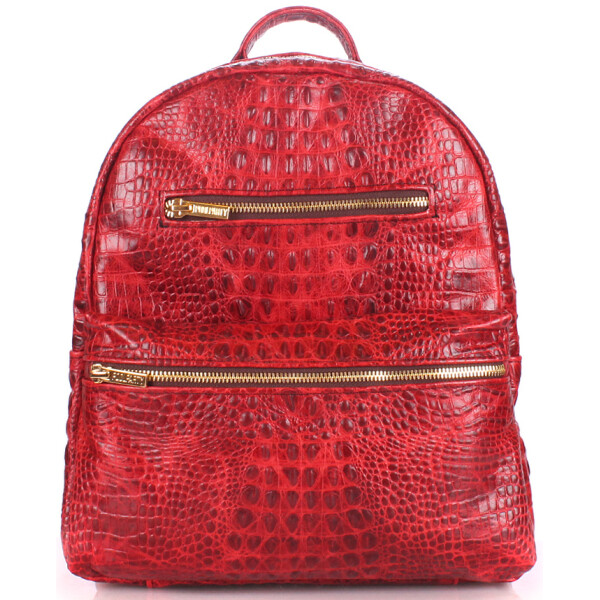 

Рюкзак женский кожаный PoolParty Mini (mini-bckpck-leather-croco-red)