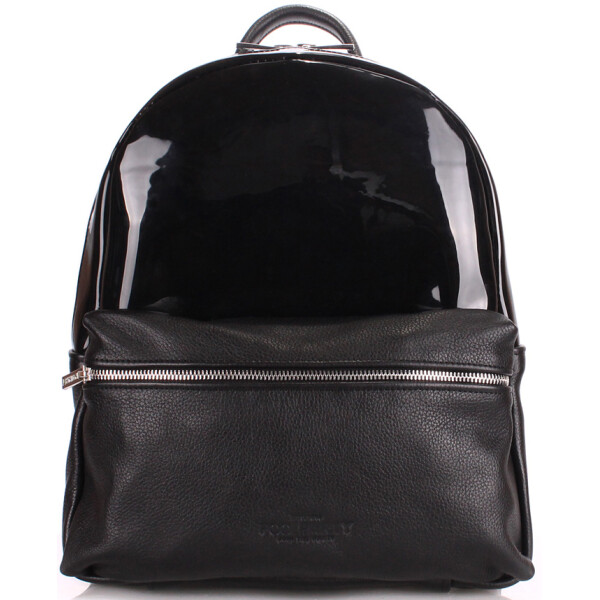 

Рюкзак женский кожаный PoolParty Mini (mini-bckpck-transparent-black)