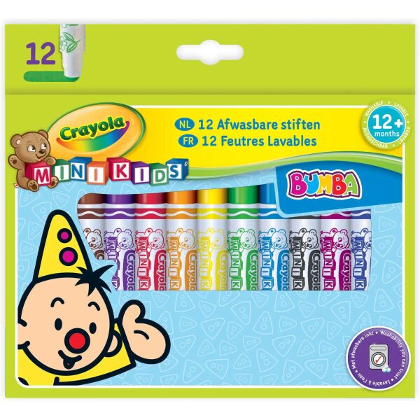 

Mini Kids Мои первые фломастеры (washable), 12 шт (256257.112)