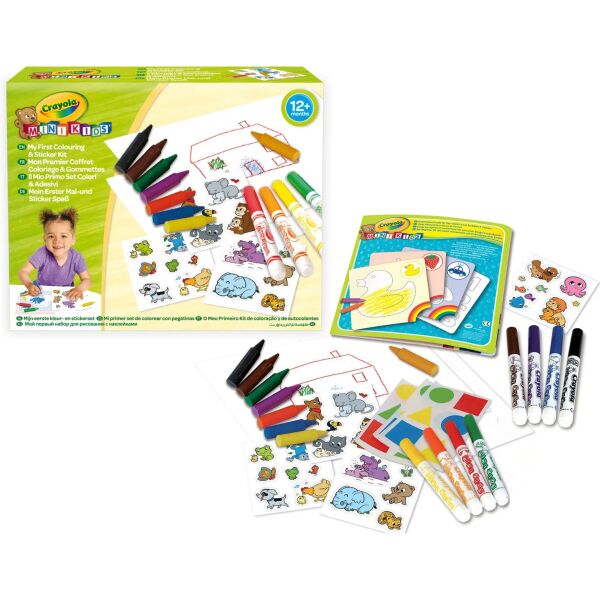 

Mini Kids Мой первый набор для рисования со стикерами (256287.106)